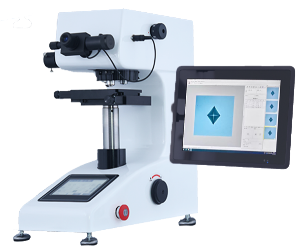 双屏半自动测量显微硬度计
